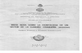 Pasotti y Castellanos Breve Nota Sobre La Morfología de Un Sector de La Llanura Chaqueña (Argentina)