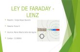 Trabajo de Ley de Faraday-Lenz