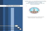 Arácnidos - Parasitologóa