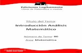 80 Introducción Al Análisis Matemático (Logikamente)