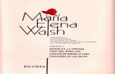 MARIA ELENA WALSH - Partituras de Canciones Infantiles - Album Nº 4 [Transcripción Para Flautas Dulces] (Por Gabolio)