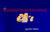 Administracion Financiera de Los Inventarios