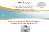 SEMANA - I Psicopatología Descriptiva.ppt