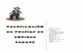 Recopilación de Poesías de Enrique Sabaté1