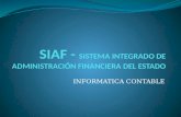 Siaf - Sistema Integrado de Administración Financiera Del