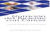 Nutricion Del Paciente Con Cancer