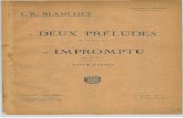 Blanchet - Op.27 No.3 - Impromptu
