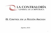 El Control en la Región Áncash - 21.08.15
