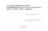 Participación Ciudadana La Gestión Del Ciclo Del Agua