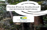 Corantioquia Guía Solicitud Aprovechamiento Persistente de Bosque Natural