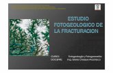 Estudio Fotogeologico de Fracturacion