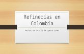 Refinerías en Colombia