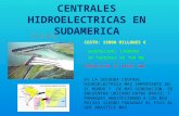Centrales Hidroelectricas en Sudamerica