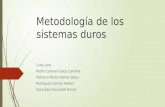 Metodología de Los Sistemas Duros Expo 2014