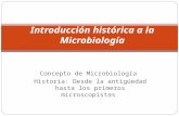 Introducción Histórica a La Microbiología