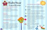 Guarderias BabyStar Folleto - Verano 2015