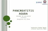 Pancreatitis Aguda UTI