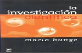 LA INVESTIGACIÓN CIENTÍFICA MARIO BUNGE