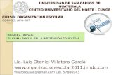UNIVERSIDAD DE SAN CARLOS DE GUATEMALA CENTRO UNIVERSITARIO DEL NORTE - CUNOR Lic. Luis Otoniel Villatoro García .