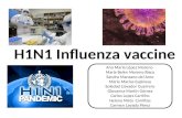 H1N1 Influenza vaccine Ana María López Moreno María Belén Moreno Risco Sandra Manzano del Amo María Macías Espinosa Soledad Llavador Guerrero Giovanna.