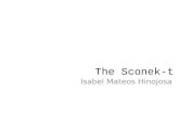 The Sconek-t Isabel Mateos Hinojosa. The Sconek-t (Banda mexicana compuesta por dos violines y chelo eléctricos procesados y percusión latina) Hace no.