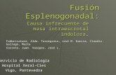 Fusión Esplenogonadal: Causa infrecuente de masa intraescrotal indolora. Servicio de Radiología Hospital Xeral-Cies Vigo, Pontevedra Fabbricatore, Aldo.