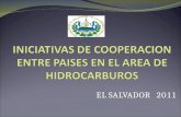 EL SALVADOR 2011. Programa de cooperación para la integración y el desarrollo energético latinoamericano, en el cual se fijen criterios y metodologías.