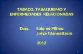 TABACO, TABAQUISMO Y ENFERMEDADES RELACIONADAS Dres. Salomé Pilheu Jorge Giannattasio 2012 1.