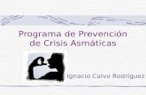 Programa de Prevención de Crisis Asmáticas Ignacio Calvo Rodríguez.