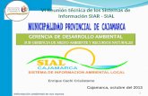 Cajamarca, octubre del 2013 Enrique Cachi Crisóstomo 1 Información ambiental en tus manos VI Reunión técnica de los Sistemas de Información SIAR - SIAL.