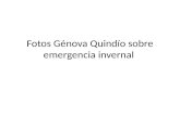 Fotos Génova Quindío sobre emergencia invernal. Evacuación del Barrio Olaya Herrera.