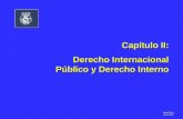 Daniel Soto 04.04.2007 Capítulo II: Derecho Internacional Público y Derecho Interno Derecho Internacional Público y Derecho Interno.