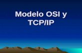 Modelo OSI y TCP/IP Modelo de capas y los protocolos En sistemas en red, la abstracción lleva al concepto del modelo de capas. –Se comienza con servicios.