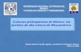 1 Culturas prehispánicas de México: los pueblos de alta cultura de Mesoamérica UNIVERSIDAD NACIONAL AUTÓNOMA DE MÉXICO COLEGIO DE CIENCIAS Y HUMANIDADES.
