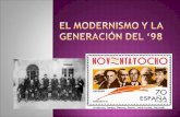 CONTEXTO HISTORICO  TEMAS  AUTORES  MODERNISMO GENERACIÓN ‘98.