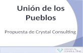 Unión de los Pueblos Propuesta de Crystal Consulting.