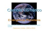 Cambio Climático Emergencia Planetaria Década de Educación para el Desarrollo SostenibleDécada de Educación para el Desarrollo Sostenible, Naciones Unidas,