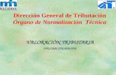 Dirección General de Tributación Órgano de Normalización Técnica VALORACIÓN TRIBUTARIA (VALORACIÓN MASIVA)