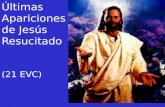 Últimas Apariciones de Jesús Resucitado (21 EVC)