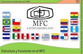 “La evangelización de América pasa por la familia”  Estructura y Funciones en el MFC Estructura y Funciones en el MFC.