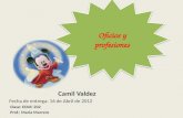 Camil Valdez Fecha de entrega: 16 de Abril de 2012 Clase: EDUC 202 Prof.: María Marrero.