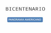 BICENTENARIO PANORAMA AMERICANO MUNDO COLONIAL AMERICANO CAMBIOS.