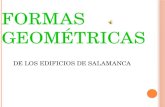 FORMAS GEOMÉTRICAS DE LOS EDIFICIOS DE SALAMANCA.