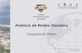 Análisis de Redes Sociales Topografía de Redes. Agenda A.Matrices de SNA: Resumen B.Topografía de Redes: Resumen C.Dimensión Provincial-Cosmopolitan 1.Suicidio.