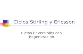 Ciclos Stirling y Ericsson Ciclos Reversibles con Regeneración.