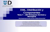 XML, Distribución y Componentes Tema 7 –.NET Enterprise Services y Mensajería