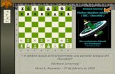 8 7 6 5 4 3 2 1 abcdef g h Y el ajedrez actual será simplemente una variante antigua del Chess960!” Reinhard Scharnagl Munich, Alemania – 27 de febrero.