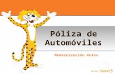 SURA Gerencia de Automóviles Modernización Autos.