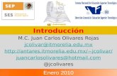 Introducción M.C. Juan Carlos Olivares Rojas jcolivar@itmorelia.edu.mx jcolivar/ juancarlosolivares@hotmail.com @jcolivares.