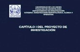 UNIVERSIDAD DE LOS ANDES FACULTAD DE ODONTOLOGÍA DEPARTAMENTO DE INVESTIGACIÓN CÁTEDRA: INVESTIGACIÓN BIOPATOLÓGICA, CLÍNICA Y OPERATIVA CAPÍTULO I DEL.